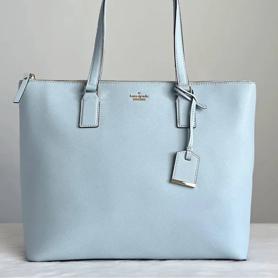 Kate Spade Lucie Cameron Street Tote Sky Blue